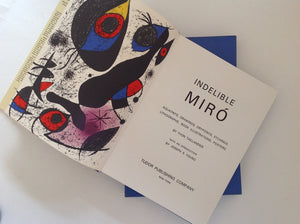 YVON TAILLANDIER - Indelible Miro - Aquatints, Drawings, Drypoints, Etchings, Lithographs, Book Illustrations, Posters - Including 2 original lithographs in color -