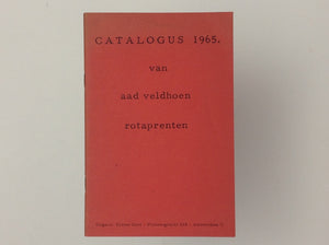 Catalogus 1965 Van Aat Veldhoen Rotaprenten