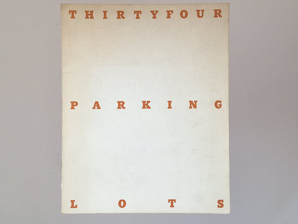 Thirtyfour Parking Lots in Los Angeles - EDWARD RUSCHA - 1967