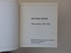 Antonio Berni - Obra Pictorica 1922 - 1981