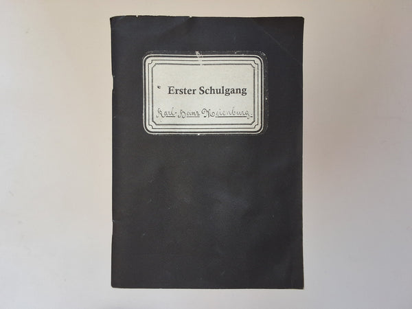 Erster Schulgang - eine Metamorphose - Karl Heinz Meienburg - numbered edition with two original photographs ROB VAN DER NOL