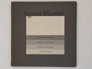 AGNES MARTIN - Paintings and Drawings - Schilderijen en Tekeningen - Gemalde und Zeichnungen - Peintures et Dessins - 1974 - 1990 - Including the prints – Stedelijk Museum cat. nr 744 AGNES MARTIN