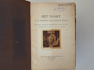 Het Naakt in de Moderne Nederlandsche Kunst - H. DE BOER / PROF. DR. W.MARTIN