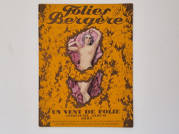 JOSEPHINE BAKER - Folies Bergere - un Vent de Folie - Cinquieme album 1927 - Magazine