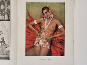 JOSEPHINE BAKER - Folies Bergere - un Vent de Folie - Cinquieme album 1927 - Magazine