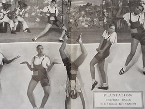 JOSEPHINE BAKER - Folies Bergere - un Vent de Folie - Cinquieme album 1927 - Magazine