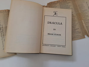 Dracula by Bram Stoker - Hard Cover with Dust Jacket