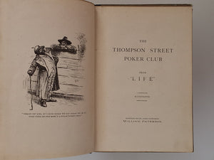 The Thompson Street Poker Club from "Life" - No Author mentioned (Henry Guy Carleton)