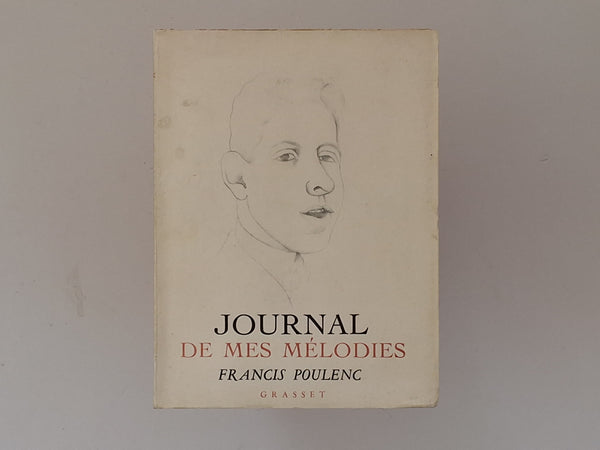 FRANCIS POULENC - Journal de mes Melodies - Numbered Edition 1964
