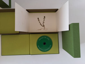 being this joy experience unity - herman de vries - personal structures of art # 8 - de luxe edition with multiple in a box - numbered and SIGNED