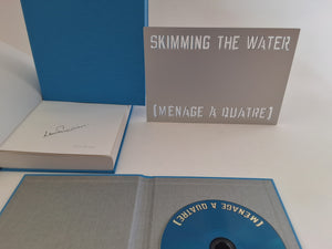 Skimming the Water [Menage a Quatre] Lawrence Weiner- numbered and SIGNED - Personal Structures Art Project # 01