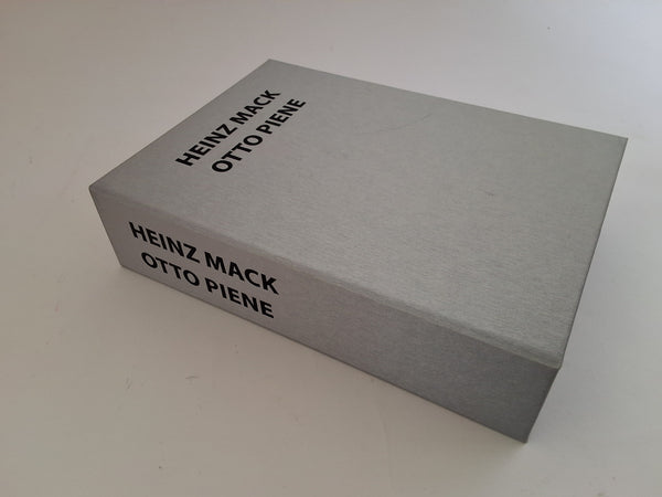 Countdown to ZERO - Heinz Mack - Otto Piene - de luxe Edition numbered and SIGNED - Personal Structures Art Projects # 10