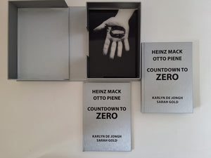 Countdown to ZERO - Heinz Mack - Otto Piene - de luxe Edition numbered and SIGNED - Personal Structures Art Projects # 10