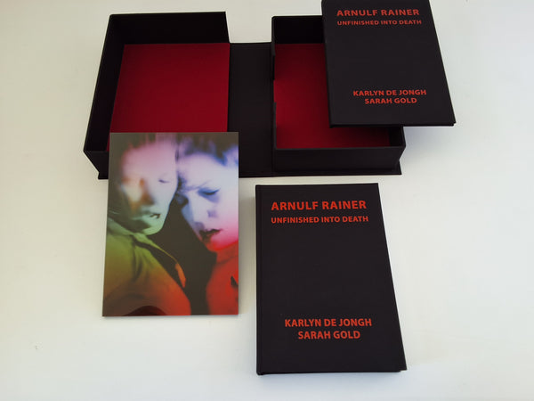 Unfinished into Death - Arnulf Rainer - de Luxe edition SIGNED and numberd - Personal Structures Art Projects # 05