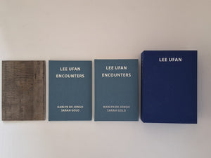 Encounters - Lee Ufan - de Luxe limited edition numbered and Stamped with a Japanese hanko stating Lee Ufan's name - Personal Structures Art Projects # 06