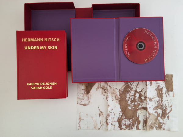 Under my Skin - Hermann Nitsch - SIGNED and numbered de Luxe edition - Personal Structures Art Projects # 02