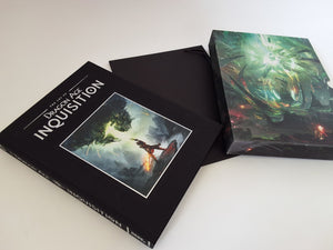 &nbsp;The Art of Dragon Age Inquisition - Limited de Luxe edition with two plates (one of them SIGNED by Nick Thornborrow) in slipcase