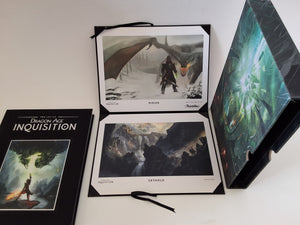 &nbsp;The Art of Dragon Age Inquisition - Limited de Luxe edition with two plates (one of them SIGNED by Nick Thornborrow) in slipcase