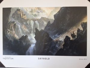 &nbsp;The Art of Dragon Age Inquisition - Limited de Luxe edition with two plates (one of them SIGNED by Nick Thornborrow) in slipcase