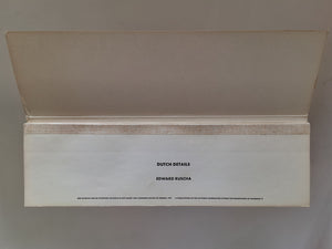 Dutch Details EDWARD RUSCHA - Sonsbeek, 1971