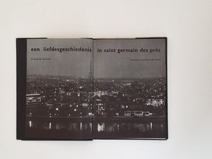 Een Liefdesgeschiedenis in Saint Germain des Pres - eerste druk 1956 met omslag ED VAN DER ELSKEN