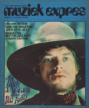 MUZIEK EXPRES - jaargang 1970 15e jaargang (incompleet) - Inclusief alle center folds