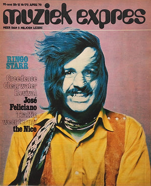 MUZIEK EXPRES - jaargang 1970 15e jaargang (incompleet) - Inclusief alle center folds