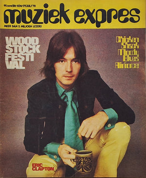 MUZIEK EXPRES - jaargang 1970 15e jaargang (incompleet) - Inclusief alle center folds