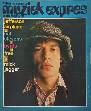 MUZIEK EXPRES - jaargang 1970 15e jaargang (incompleet) - Inclusief alle center folds