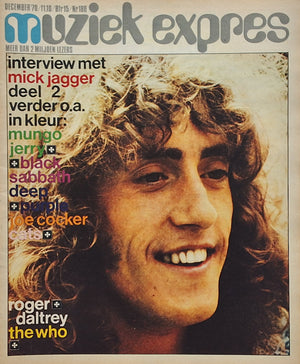 MUZIEK EXPRES - jaargang 1970 15e jaargang (incompleet) - Inclusief alle center folds
