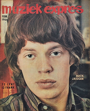 MUZIEK EXPRES - 9 nummers van de jaargang 1966 (incompleet) - inclusief centre folds