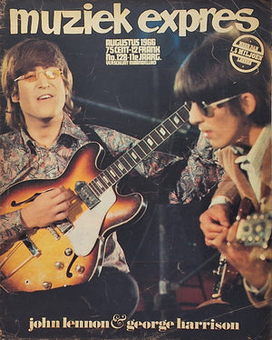 MUZIEK EXPRES - 9 nummers van de jaargang 1966 (incompleet) - inclusief centre folds