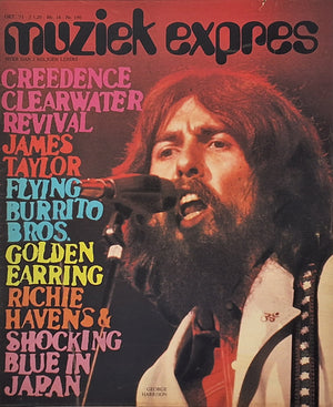 MUZIEK EXPRES - 11 nummers van jaargang 1971 - inclusief alle center folds