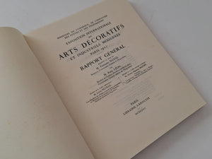Exposition Internationale des Arts Decoratifs et Industriels Modernes Paris 1925 - Section Artistiques et Technique - Volume IV Mobilier (classe 7 et 8) M.PAUL LEON