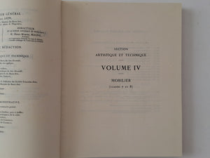 Exposition Internationale des Arts Decoratifs et Industriels Modernes Paris 1925 - Section Artistiques et Technique - Volume IV Mobilier (classe 7 et 8) M.PAUL LEON