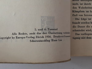 Adolf Hitler - Eine Biographie - Vol I and II KONRAD HEIDEN