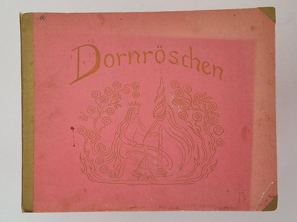 Dornroschen - Ziehbilderbuch von Hilde Langen - Dichtung von Martha Strachwitz