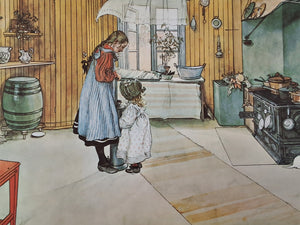 Ons Huis - SIGNED door de vertaalster Dinke van Damme - door CARL LARSSON tekst OLIVE JONES