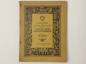 GOUDSTIKKER. Catalogue Des Nouvelles Acquisitions De La Collection Goudstikker Nr 37 - Amsterdam: 1929.