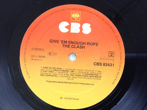 The Clash - give 'em enough rope -
