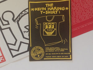 KEITH HARING : Keith Haring at Paul Maenz - Mai 1984 - 3 Pieces
