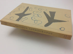 BRAQUE - Lithographe - Numbered Edition with Two Lithographs and a litho on the frontcover - text Francis Ponge