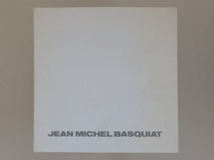 JEAN MICHEL BASQUIAT - December 1982 - Early Solo Exhibition Catalogue - Galerie Delta Rotterdam