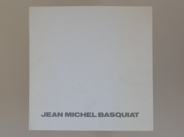 JEAN MICHEL BASQUIAT - December 1982 - Early Solo Exhibition Catalogue - Galerie Delta Rotterdam