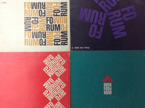 Forum - Voor Architectuur En Daarmee verbonden Kunsten - 1965 - Jaargang XIX - Nrs 1 - 2 - 3 - 4