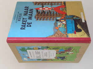 HERGE. De avonturen Van Kuifje - Raket Naar de Maan - gebonden editie harde kaft
