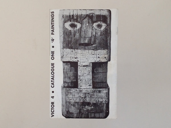 VICTOR 4. Victor 4 - Catalogue One - '4' Paintings - SIGNED and with a Small DRAWING (Viktor IV)