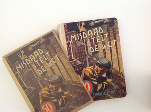 Misdaad Stelt De Wet - No 1 Thriller Serie . Thriller Serie door - FJODOR KLONDYKE = W.F.HERMANS