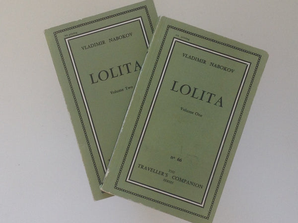 VLADIMIR NABOKOV - Lolita - Two Volumes - No 66 Traveller's Companion Series