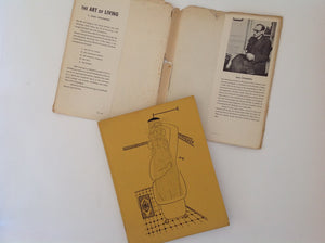 SAUL STEINBERG - The Art of Living By Saul Steinberg - First English Edition
